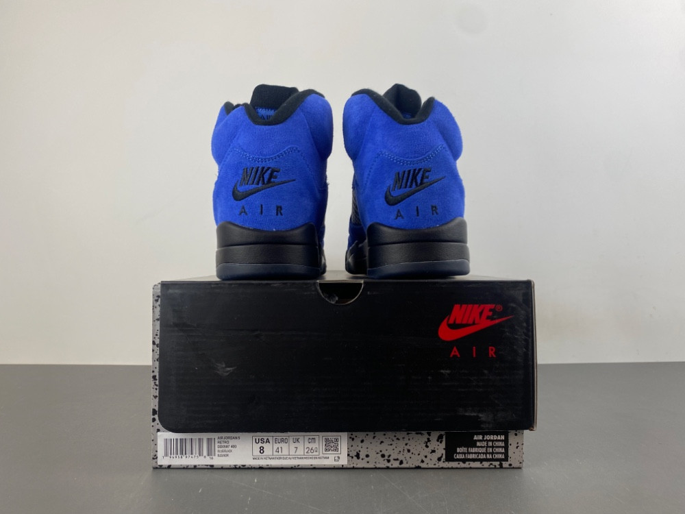 Air Jordan Air Jordan 5 Retro Blue Suede DD0587-400 -1