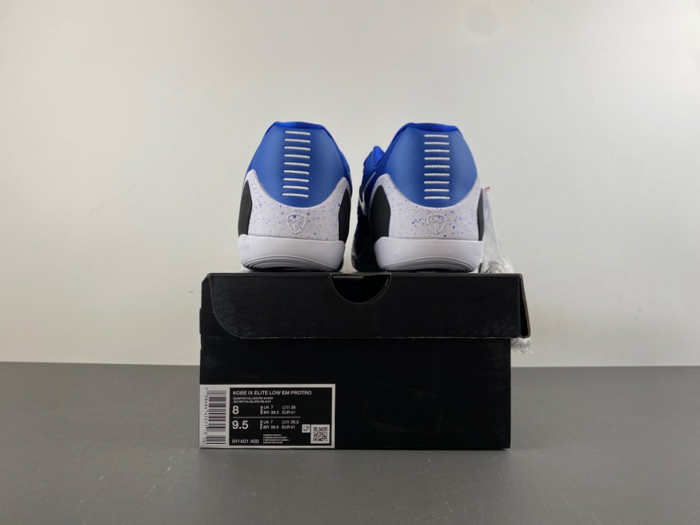 Nike Kobe 9 Elite Low EM Protro Team Banks "Game Royal" IH1401-400