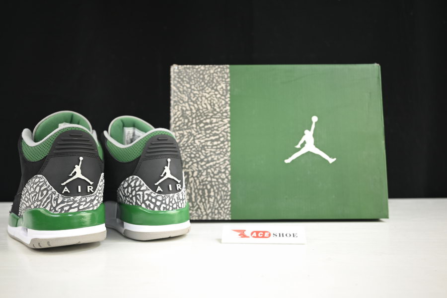 air jordan 3 retro ‘pine green’ ct8532-030