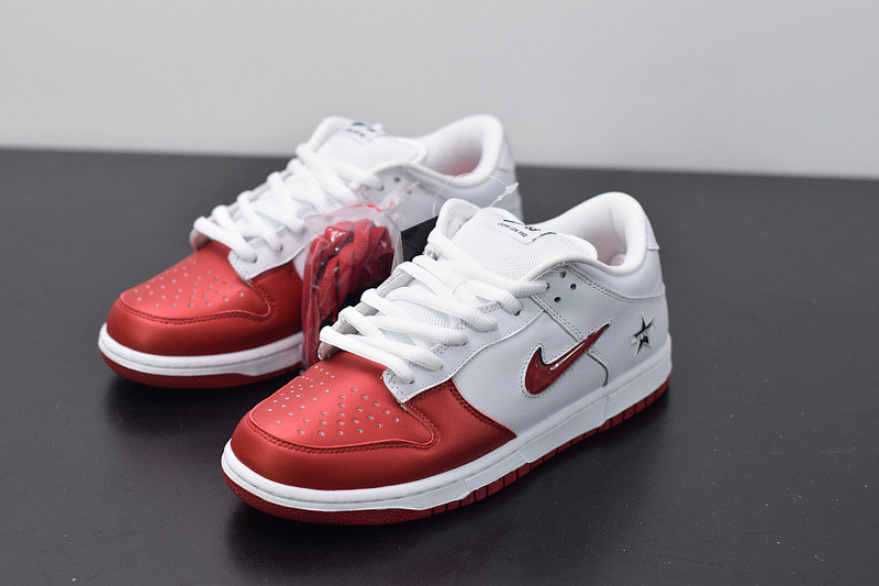 nike sb dunk low Svp*me jewelswh red ck3480-600.
